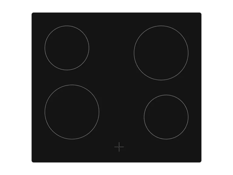 Telefunken Einbauherd-Set Backofen mit Grill und Umluft 65 Liter Vap-Clean ECH65A-B2