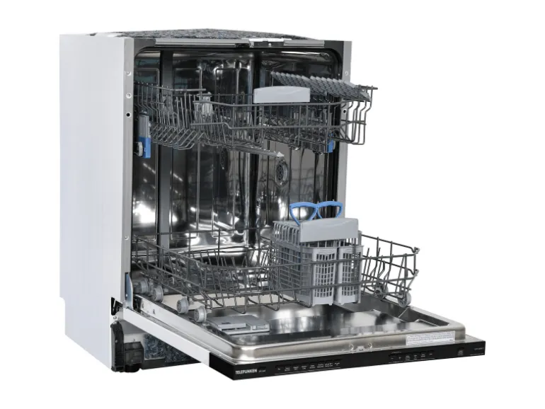 Telefunken Geschirrspüler vollintegriert Einbauspülmaschine 60 cm 12 Maßgedecke 9 Programme AquaStop G-EV-6014-C