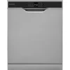 Telefunken Geschirrspüler Freistehend 60 cm Spülmaschine Silber 12 Maßgedecke 6 Programme AquaStop Eco GFS6012DI