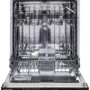 Telefunken Geschirrspüler Vollintegrierbar 60 cm Einbau Spülmaschine 12 Maßgedecke 6 Programme AquaStop GEV6012D