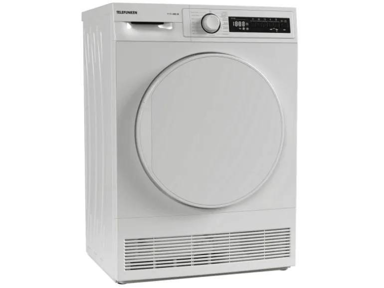 Telefunken Kondenstrockner 7kg mit 15 Programmen Knitterschutz Startzeitvorwahl T-11-400-W