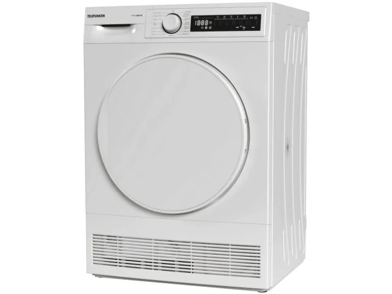 Telefunken Kondenstrockner 7kg mit 15 Programmen Knitterschutz Startzeitvorwahl T-11-400-W