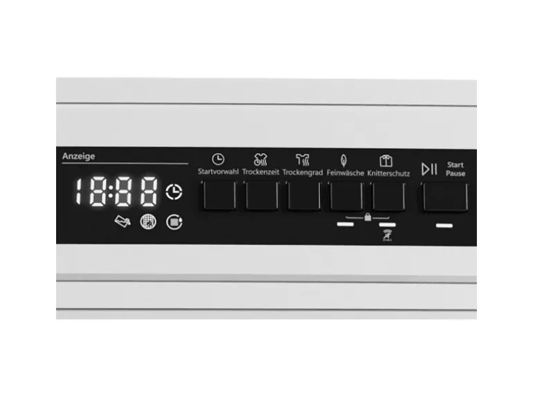 Telefunken Kondenstrockner 7kg mit 15 Programmen Knitterschutz Startzeitvorwahl T-11-400-W