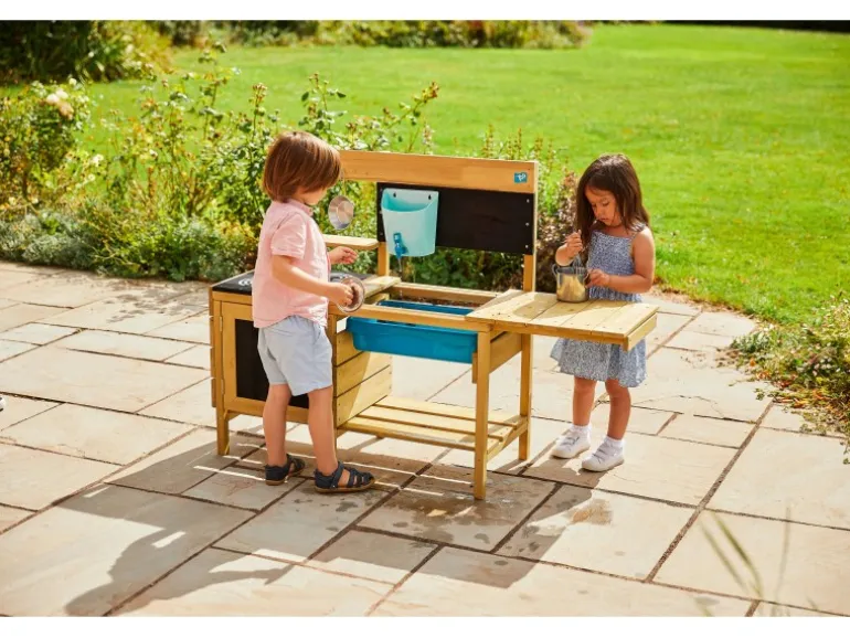 TP Toys Kinderspielküche Deluxe mit Zubehör Holz FSC®