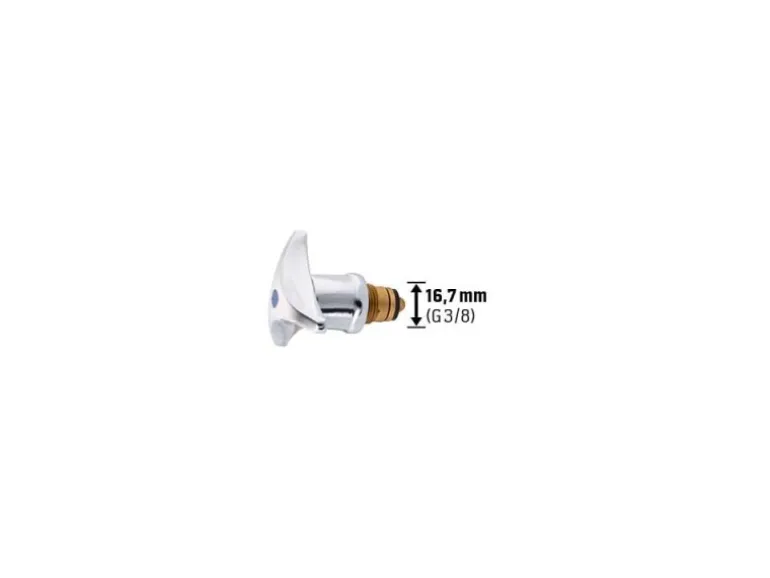 Trecorngriff mit Oberteil 16,7 mm (G 3/8)