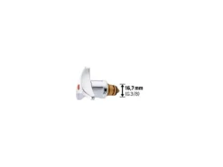 Trecorngriff mit Oberteil 16,7 mm (G 3/8)