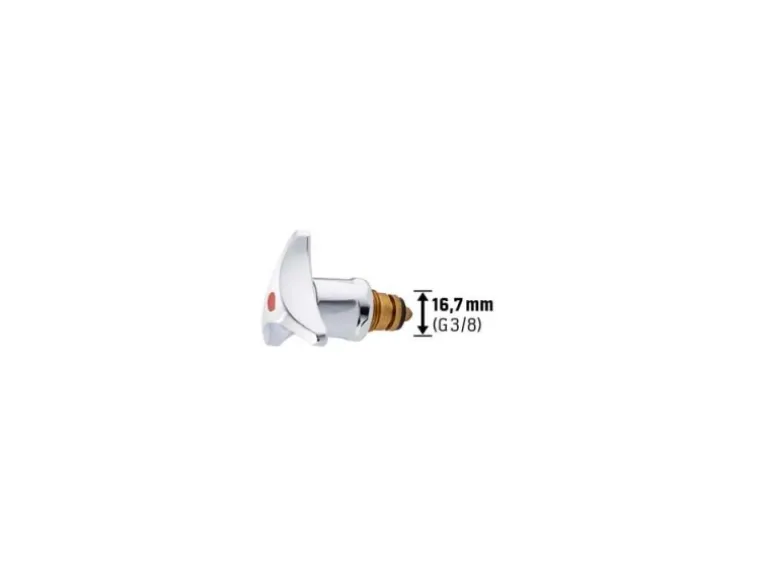 Trecorngriff mit Oberteil 16,7 mm (G 3/8)