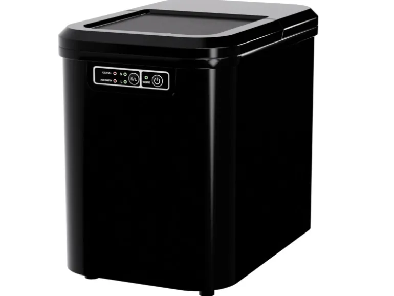 TroniTechnik Eiswürfelmaschine Ice Maker Eiswürfelbereiter Schwarz Kunststoff