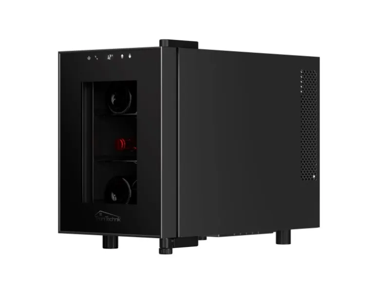 TroniTechnik Weinkühlschrank Montpellier Getränkekühlschrank 17 Liter 6 Flaschen