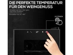 TroniTechnik Weinkühlschrank Montpellier Getränkekühlschrank 17 Liter 6 Flaschen
