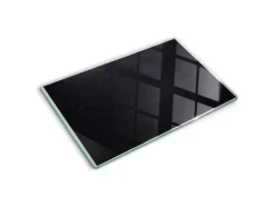 Tulup Herdabdeckplatte 80x52 cm Glas-Servierbrett Küchenutensilien Schutzplatte Spritzschutz Abdeckung Anschlagtafel
