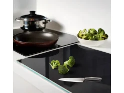 Tulup Herdabdeckplatte 80x52 cm Glas-Servierbrett Küchenutensilien Schutzplatte Spritzschutz Abdeckung Anschlagtafel