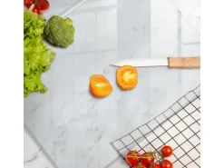 Tulup Schneidebrett Durchsichtiges Schneidebrett 2 Stück 40x52 Rechteckige Schneidebretter Küchenbrett Durchsichtig