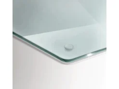 Tulup Schneidebrett Küchenbrett Durchsichtig 2 Stück 30x52 Rechteckige Schneidebretter Küchen Schneidebrett Glas