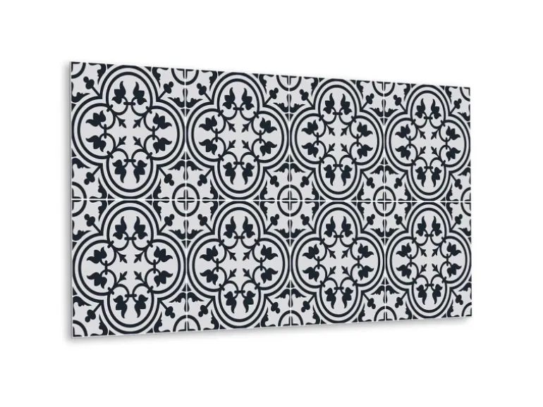 Tulup Wandpaneel Blumenmotive Wandverkleidung Kunststoff 100x50 cm Vinyl Wandverkleidung Selbstklebend Wandverkleidung Modern