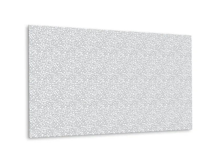 Tulup Wandpaneel Graues Mosaik PVC Wandpaneel 100x50 cm Dekorpaneel Wandverkleidung Selbstklebend