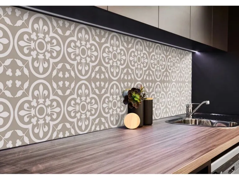Tulup Wandpaneel Kartenthemen PVC Wandpaneel 100x50 cm Dekorpaneel Wandpaneel Selbstklebend
