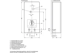 Vaillant Durchlauferhitzer VEDE18/8PRO Elektronisch 18 kW