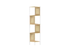 Vasagle Eckregal 5 Ebenen 31,9 cm x 31,9 cm x 156,4 cm Eichenbeige