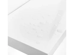 Vasagle Wandboard 80 cm x 20 cm x 3,8 cm Weiß