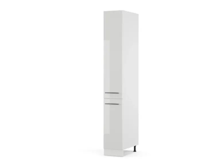 Vicco Apothekerschrank Fame-Line Medizinschrank für die Küche Weiß Hochglanz/Weiß 30 cm