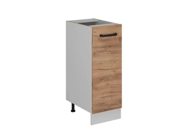 Vicco Apothekerschrank R-Line Goldkraft Eiche 30 cm ohne Arbeitsplatte