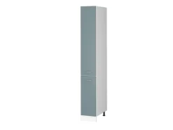 Vicco Apothekerschrank R-Line Medizinschrank für die Küche Blau-Grau/Weiß 30 cm