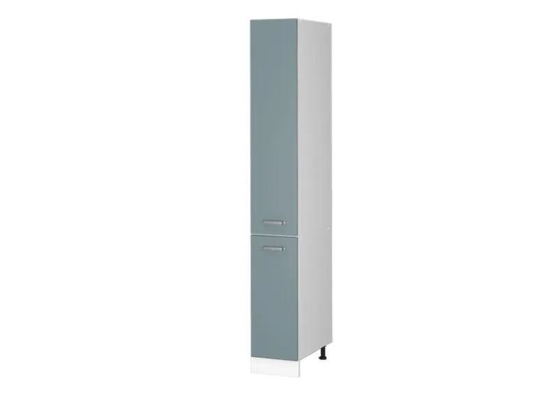 Vicco Apothekerschrank R-Line Medizinschrank für die Küche Blau-Grau/Weiß 30 cm