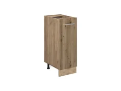 Vicco Apothekerschrank R-Line Artisan-Eiche/Goldkraft Eiche 30 cm ohne Arbeitsplatte