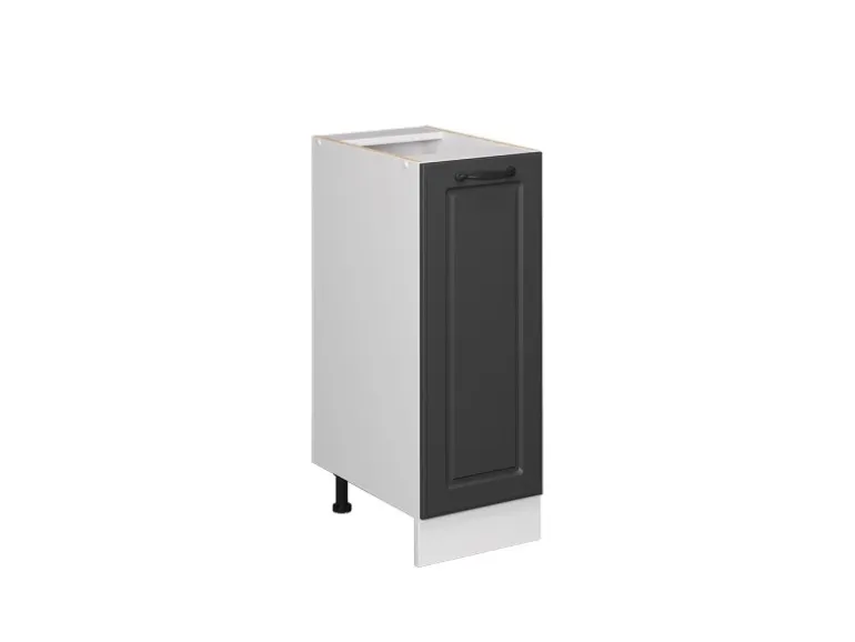Vicco Apothekerschrank R-Line Anthrazit Landhaus/Weiß 30 cm ohne Arbeitsplatte