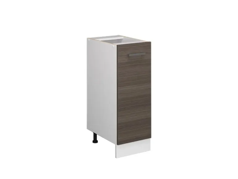 Vicco Apothekerschrank R-Line Medizinschrank für die Küche Grau/Weiß 30 cm ohne Arbeitsplatte
