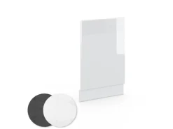 Vicco Frontblende Fame-Line Weiß Hochglanz/Weiß 45 cm ohne Arbeitsplatte