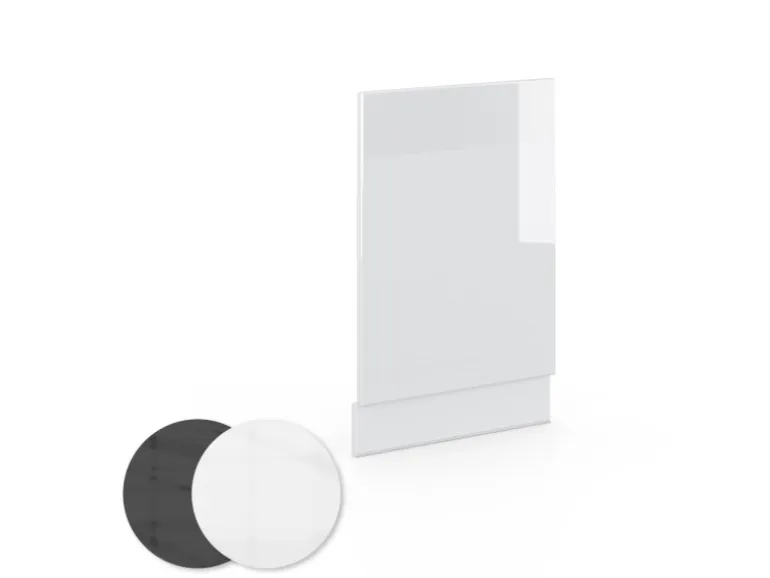 Vicco Frontblende Fame-Line Weiß Hochglanz/Weiß 45 cm ohne Arbeitsplatte