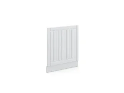 Vicco Frontblende Fame-Line Weiß Landhaus/Weiß 60 cm ohne Arbeitsplatte