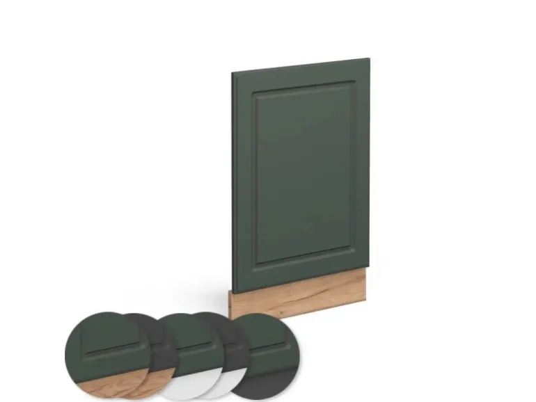 Vicco Frontblende Fame-Line Grün-Gold Landhaus/Goldkraft Eiche 45 cm AP Marmor