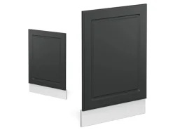 Vicco Frontblende R-Line Anthrazit Landhaus/Weiß 45 cm ohne Arbeitsplatte