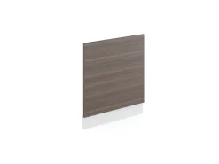 Vicco Frontblende R-Line Geschirrspüler Fronttür Grau/Weiß 60 cm ohne Arbeitsplatte