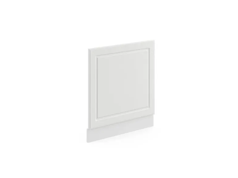 Vicco Frontblende R-Line Geschirrspüler Fronttür Weiß Landhaus/Weiß 60 cm ohne Arbeitsplatte