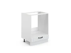 Vicco Herdumbauschrank Fame-Line Weiß Landhaus/Weiß 60 cm ohne Arbeitsplatte