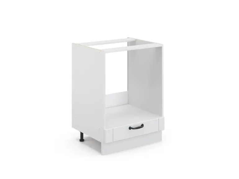 Vicco Herdumbauschrank Fame-Line Weiß Landhaus/Weiß 60 cm ohne Arbeitsplatte