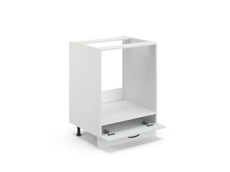 Vicco Herdumbauschrank Fame-Line Weiß Landhaus/Weiß 60 cm ohne Arbeitsplatte