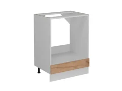 Vicco Herdumbauschrank R-Line Goldkraft Eiche 60 cm ohne Arbeitsplatte