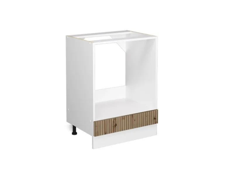 Vicco Herdumbauschrank R-Line Artisan-Eiche/Weiß 60 cm ohne Arbeitsplatte