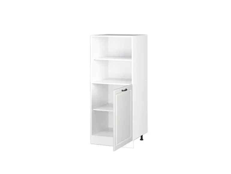 Vicco Herdumbauschrank R-Line Herdschrank Weiß Landhaus/Weiß 60 cm