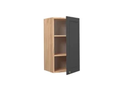 Vicco Hängeschrank Fame-Line Hängender Küchenschrank Anthrazit-Gold/Goldkraft Eiche 40 cm