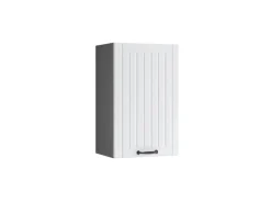 Vicco Hängeschrank Fame-Line Hängender Küchenschrank Weiß Landhaus/Anthrazit 45 cm