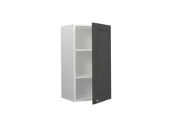 Vicco Hängeschrank Fame-Line Hängender Küchenschrank Anthrazit-Gold/Weiß 40 cm