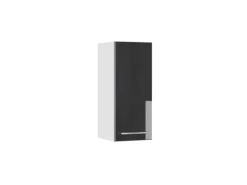 Vicco Hängeschrank Fame-Line Hängender Küchenschrank Anthrazit Hochglanz/Weiß 30 cm