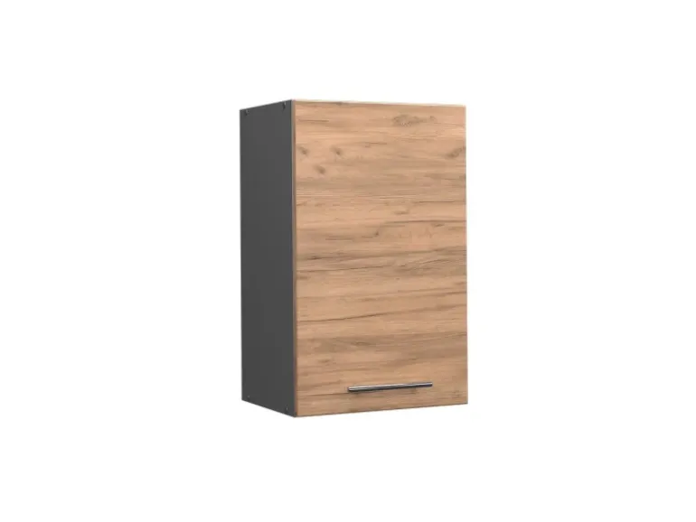 Vicco Hängeschrank Fame-Line Hängender Küchenschrank Goldkraft Eiche/Anthrazit 45 cm