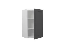Vicco Hängeschrank Fame-Line Hängender Küchenschrank Anthrazit-Gold/Weiß 45 cm